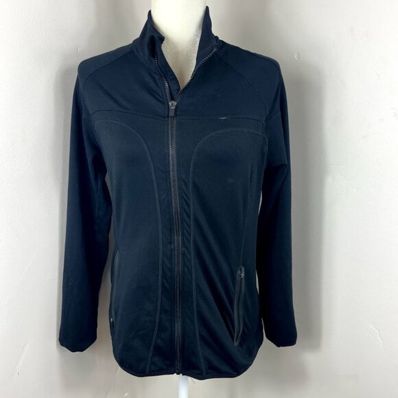 Fabletics Black Zip Up JoJo Workout Jacket Small - Picture 5 of 11